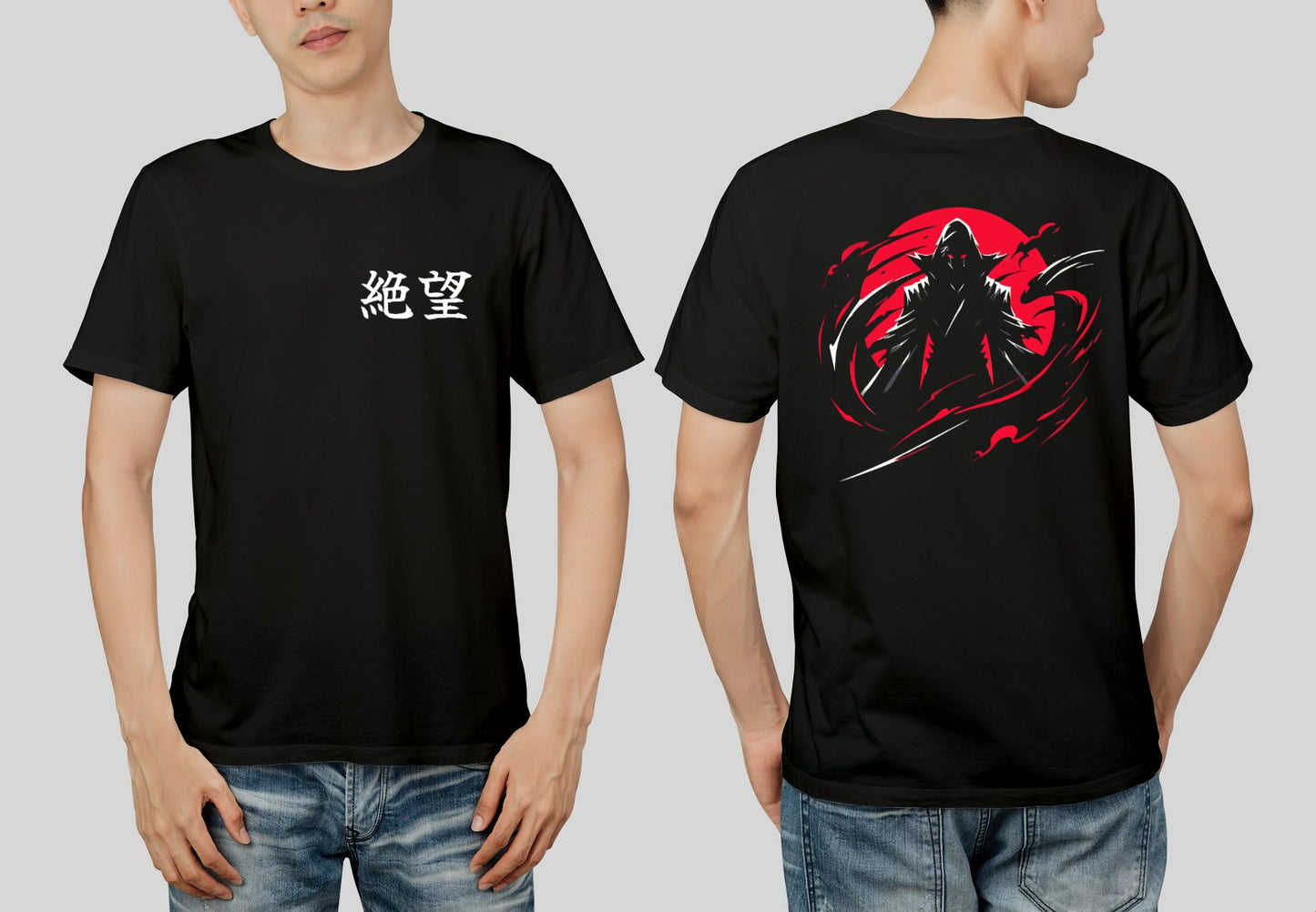 🖤 Camiseta Zetsubou – Espíritu del guerrero