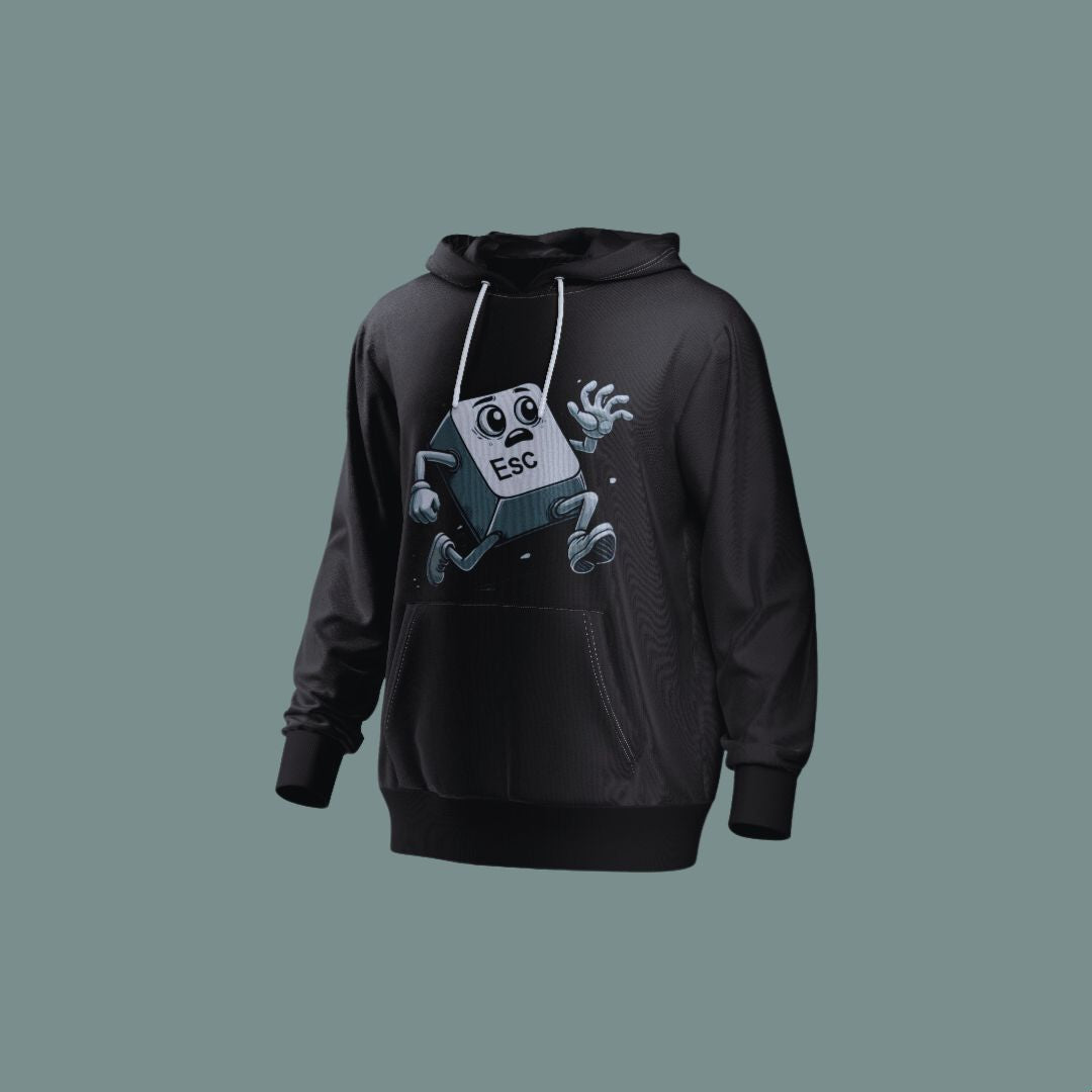 Escapista - La sudadera para geeks y gamers