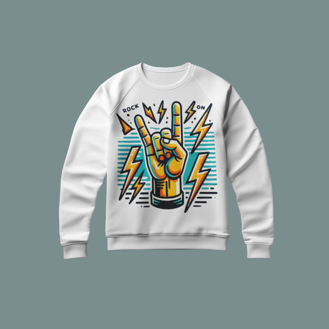 🤘 Sudadera Rock On – La energía del rock en una prenda ⚡🎸