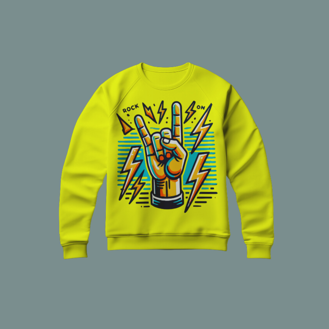 🤘 Sudadera Rock On – La energía del rock en una prenda ⚡🎸