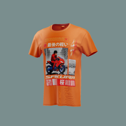 🏍️ Camiseta Sakura - The Final Battle 🌸