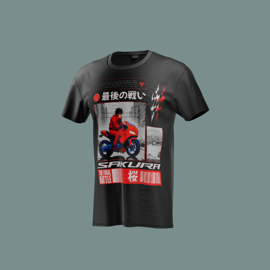 🏍️ Camiseta Sakura - The Final Battle 🌸