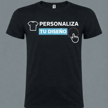 Camiseta Personalizada 100% Algodón – Crea Tu Diseño