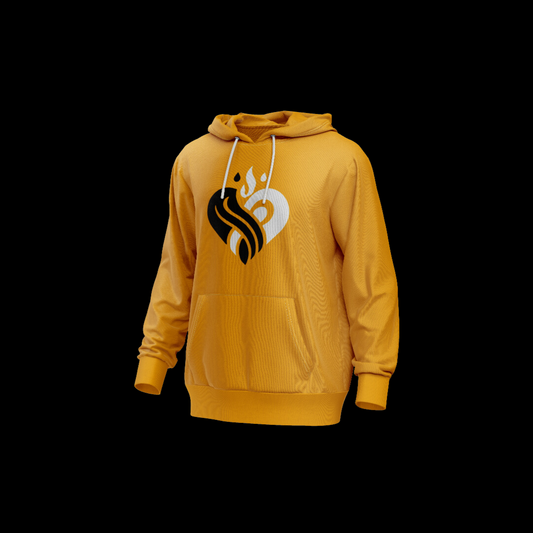 "Heart on Fire" Sweatshirt – Striking and Original Design