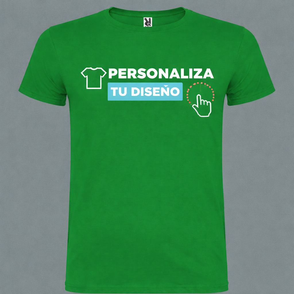 Camiseta Personalizada 100% Algodón – Crea Tu Diseño