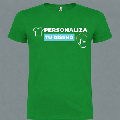 Camiseta Personalizada 100% Algodón – Crea Tu Diseño