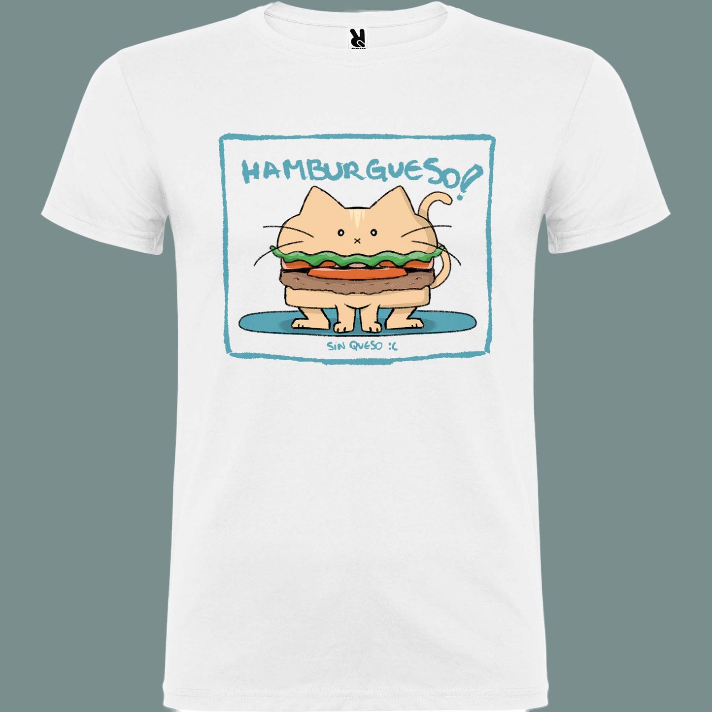 🍔 Camiseta Hamburgueso sin queso – Diseño exclusivo de ZariAr.T