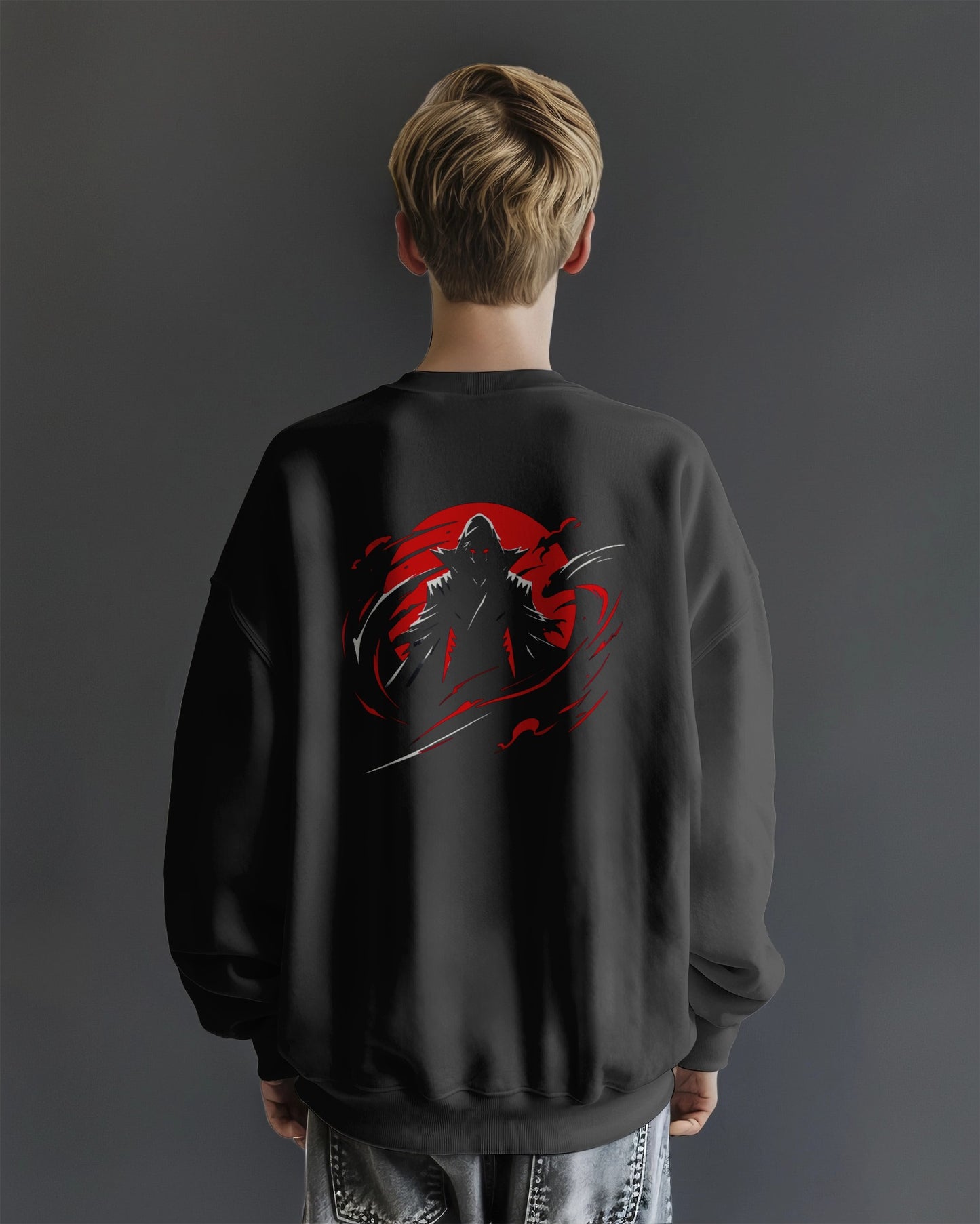 Zetsubou Sweatshirt – Dark Samurai Design and Japanese Aesthetics