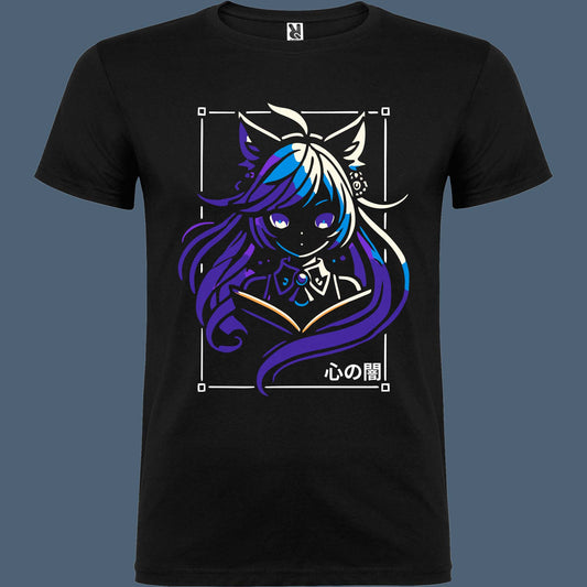 🖤 Camiseta Kokoro no Yami – Espíritu del anime