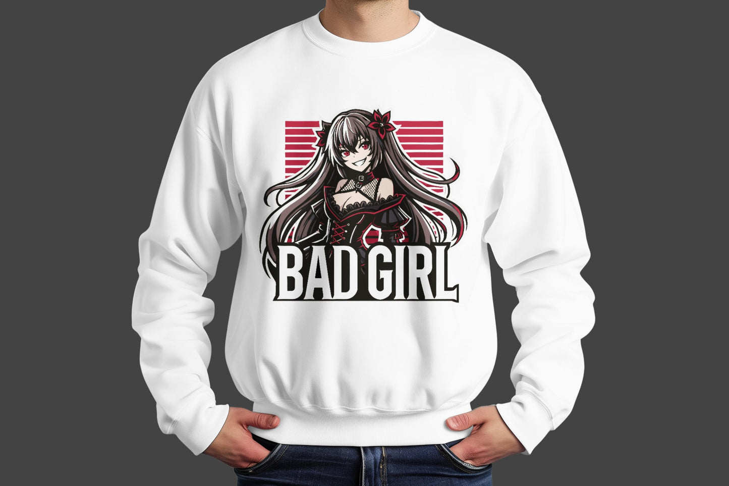 "Bad Girl" Sweatshirt – Attitude and Style in One Garment 🔥