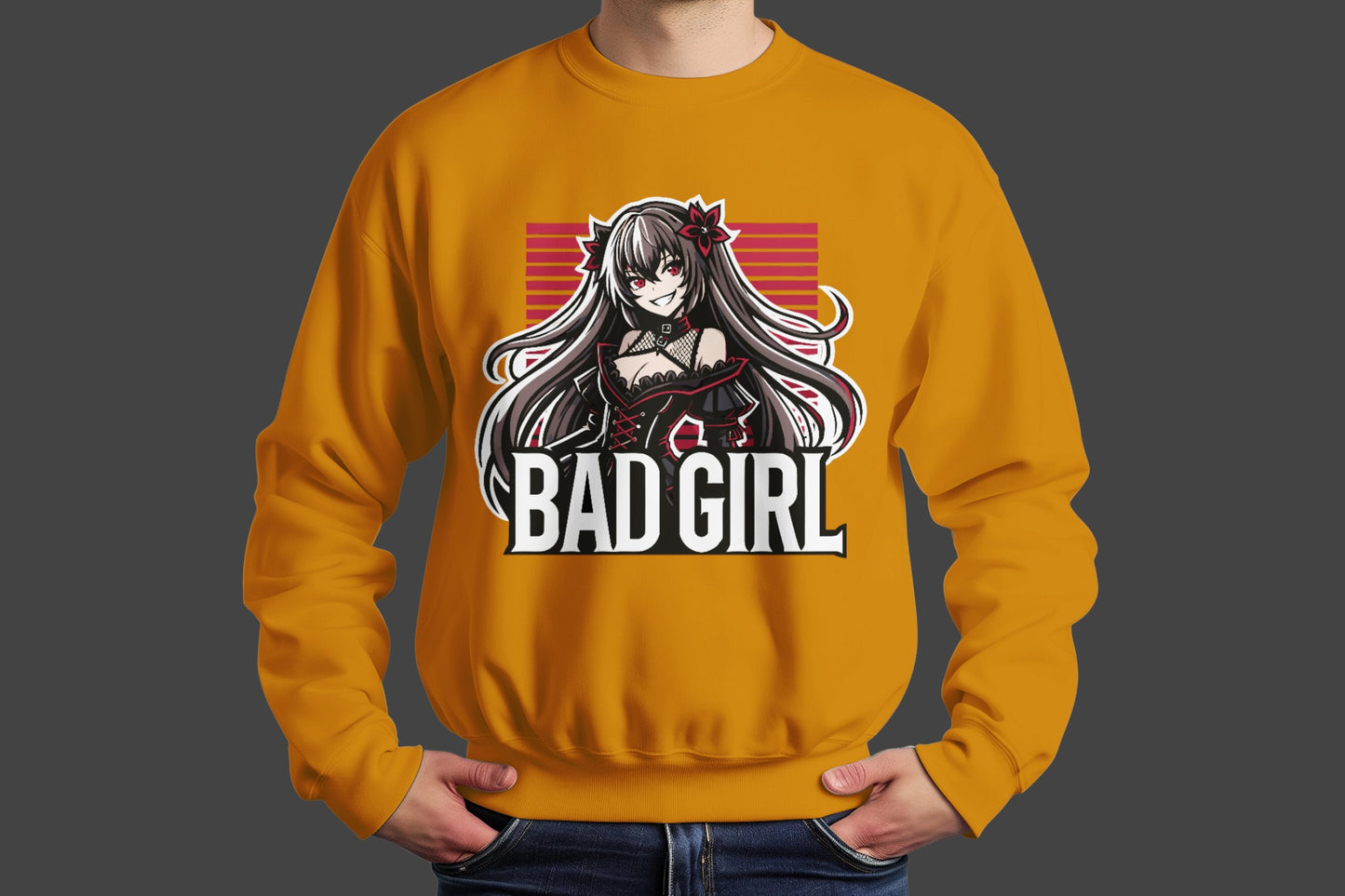 "Bad Girl" Sweatshirt – Attitude and Style in One Garment 🔥