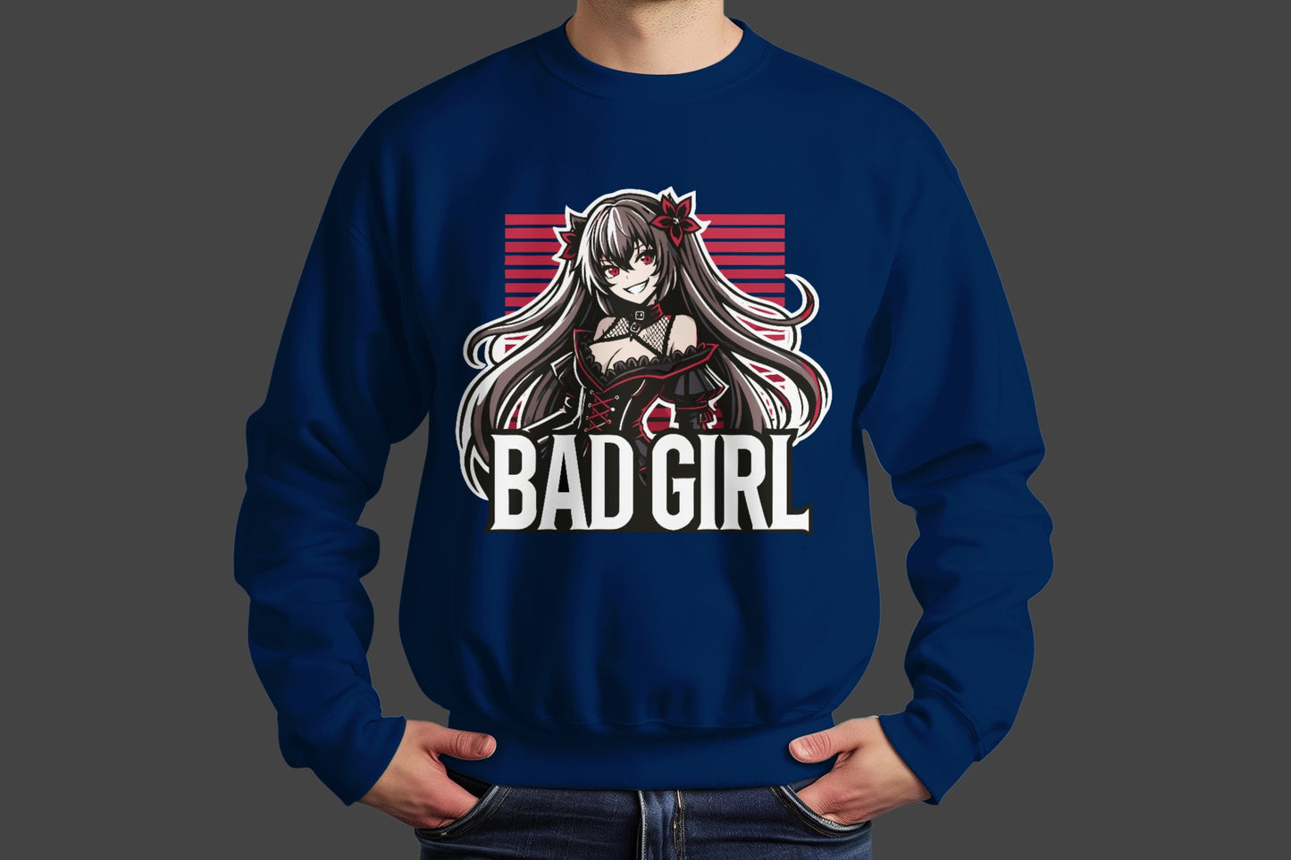 "Bad Girl" Sweatshirt – Attitude and Style in One Garment 🔥