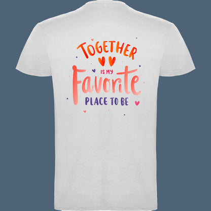 Camiseta Together Love – Amor y estilo en una prenda