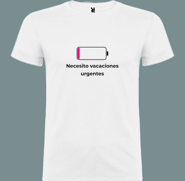 🖤 ​​Urgent Vacation T-Shirt – You need a break