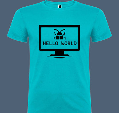 💻 Camiseta Hello World – Para amantes del código