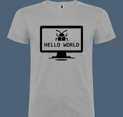 💻 Camiseta Hello World – Para amantes del código